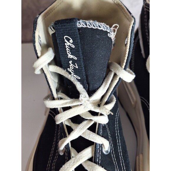 Converse Run Star Legacy CX Hi Top Shoes A00869C Black/White Women's 9 Men's 7.5 - Picture 7 of 14
